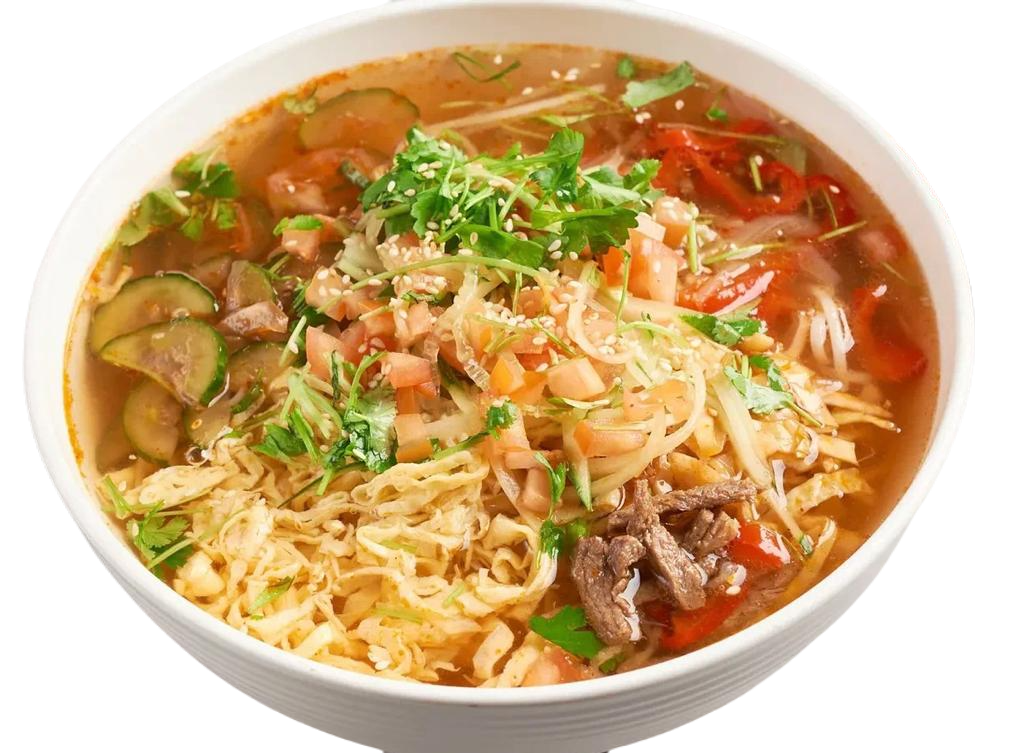 Холодный Кукси с курицей
